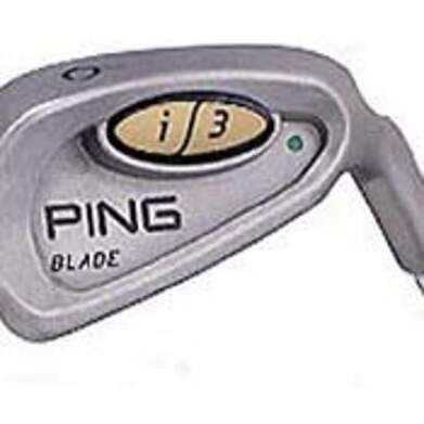 Ping i3 Blade Single Iron 4 Iron Ping JZ Steel X-Stiff Right Handed White Dot 38.25in